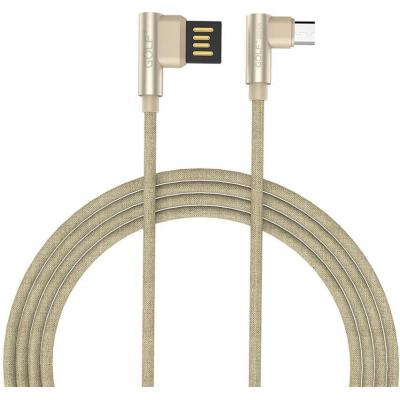 Дата кабель USB 2.0 AM to Micro 5P 1.0m GC-48M Gold Golf (F_56227)