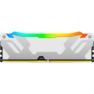 Модуль пам'яті для комп'ютера DDR5 16GB 7600 MHz Renegade RGB White XMP Kingston Fury (ex.HyperX) (KF576C38RWA-16)