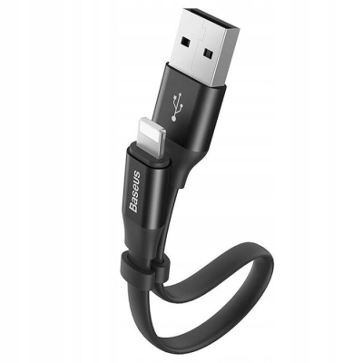 Дата кабель USB 2.0 AM to Lightning/MicroUSB 0.23m 2A Baseus (CALMBJ-01)