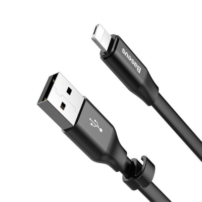 Дата кабель USB 2.0 AM to Lightning/MicroUSB 0.23m 2A Baseus (CALMBJ-01)