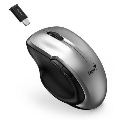 Мишка Genius Ergo 8200S Wireless Silver (31030029404)