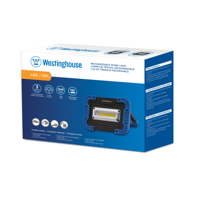 Ліхтар Westinghouse 15W COB LED WF57N + Мicro USB кабель в комплекті (WF57N-CB)