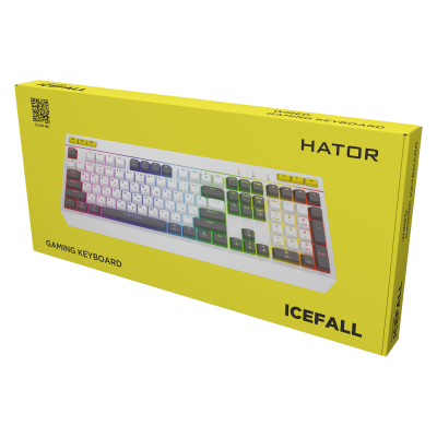 Клавіатура Hator Icefall USB White (HTK405UA)