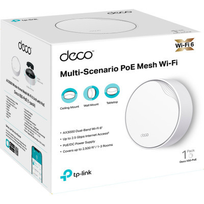 Точка доступу Wi-Fi TP-Link DECO-X50-POE-3-PACK