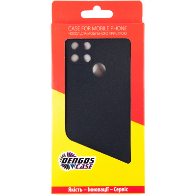 Чохол до мобільного телефона Dengos Carbon Realme C21y (black) (DG-TPU-CRBN-146)