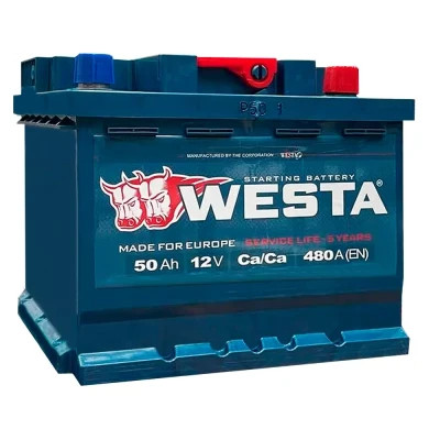 Акумулятор автомобільний Westa 6CT-50 А (0)