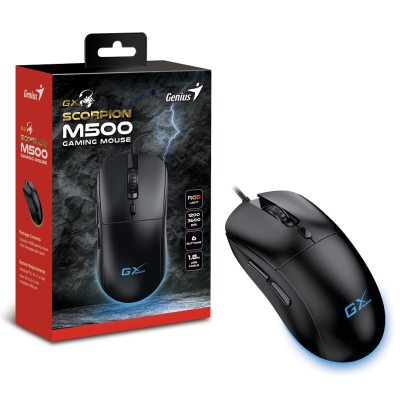 Мишка Genius Scorpion M500 USB Black (31040011400)