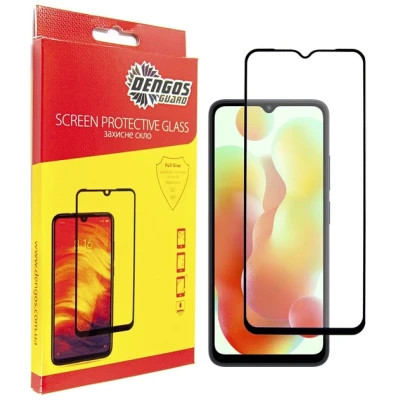 Чохол до мобільного телефона Dengos Kit for Xiaomi Redmi 12C case + glass (Green) (DG-KM-53)