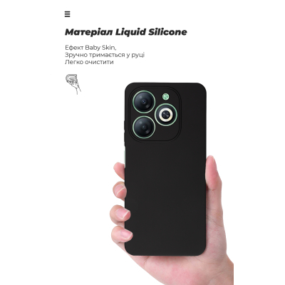 Чохол до мобільного телефона Armorstandart ICON Infinix Smart 8 Camera cover Black (ARM79059)