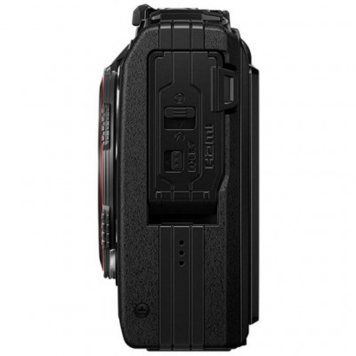 Цифровий фотоапарат Olympus TG-6 Black (Waterproof - 15m; GPS; 4K; Wi-Fi) (V104210BE000)