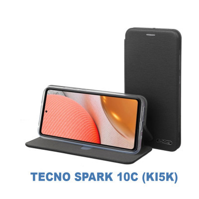 Чохол до мобільного телефона BeCover Exclusive Tecno Spark 10C (KI5k) Black (710272)