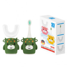 Електрична зубна щітка AHealth KIDS SONIC SMILE 2 Green (AHkss2g)