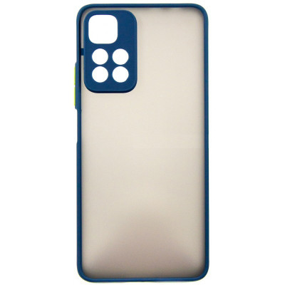 Чохол до мобільного телефона Dengos Kit for Xiaomi Redmi Note 11 Pro case + glass (Blue) (DG-KM-31)