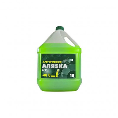 Антифриз Аляsка -40 G11 зелений 10л (5523)
