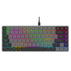Клавіатура GamePro MK141R Red Swich Low Profile RGB USB Dark Gray (MK141R)