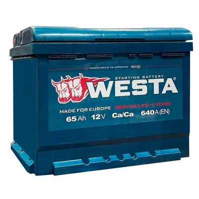 Акумулятор автомобільний Westa 6CT-65 А (0)