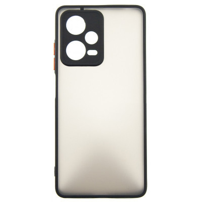Чохол до мобільного телефона Dengos Kit for Xiaomi Redmi Note 12 Pro 5g case + glass (Black) (DG-KM-30)