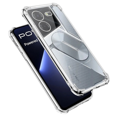 Чохол до мобільного телефона BeCover Anti-Shock Tecno POVA 5 Pro 5G (LH8n) Clear (711780)