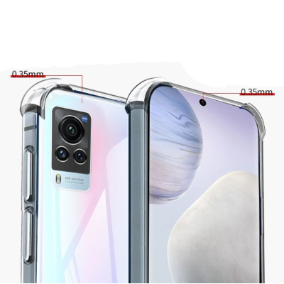 Чохол до мобільного телефона BeCover Anti-Shock Vivo X60 Pro Clear (711788)