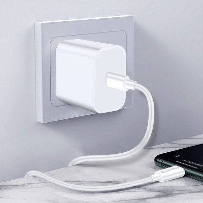 Дата кабель USB-C to USB-C 2.0m 3A 65W white ColorWay (CW-CBPDCC056-WT)