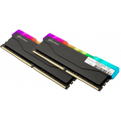 Модуль пам'яті для комп'ютера DDR4 16GB (2x8GB) 3600 MHz RGB X2 Series Black eXceleram (ERX2B416369AD)
