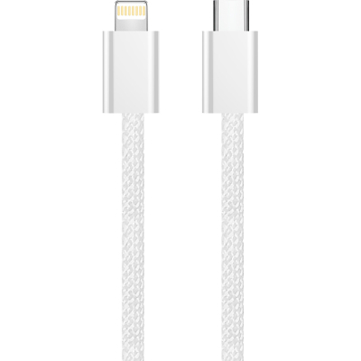 Дата кабель USB-C to Lightning 1.0m 27W grey ColorWay (CW-CBPDCL061-GR)