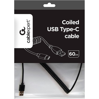 Дата кабель USB 2.0 AM to Type-C 0.6m Cablexpert (CC-USB2C-AMCM-0.6M)