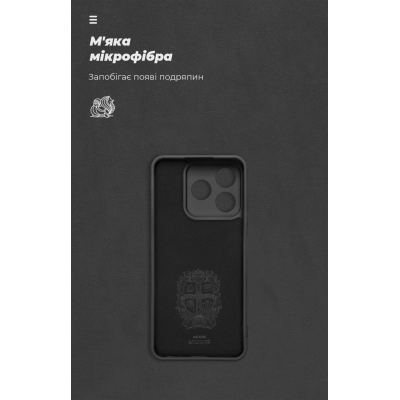 Чохол до мобільного телефона Armorstandart ICON ZTE Nubia V60 Camera cover Black (ARM78976)