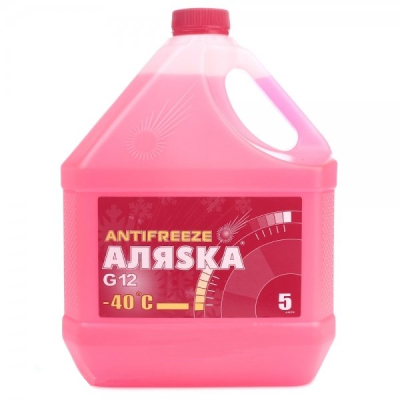 Антифриз Аляsка -40 G12 червоний 5л (5527)