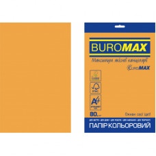 Папір Buromax А4, 80g, NEON orange, 20sh, EUROMAX (BM.2721520E-11)