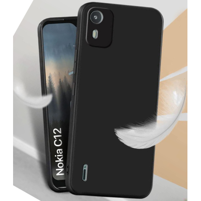 Чохол до мобільного телефона BeCover Nokia C12 Black (711777)