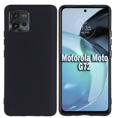 Чохол до мобільного телефона BeCover Motorola Moto G72 Black (708931)
