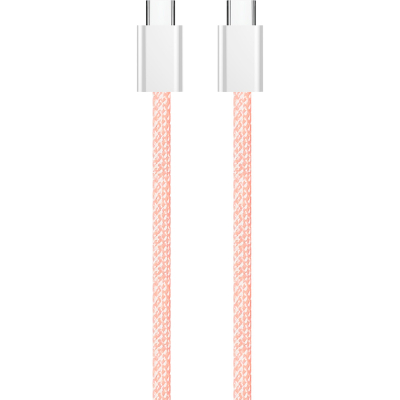 Дата кабель USB-C to USB-C 1.0m 60W 3.0А pink ColorWay (CW-CBPDCC061-P)