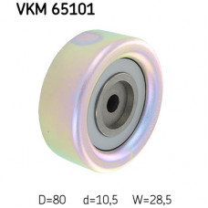 Ролик натягувача ременя SKF VKM 65101