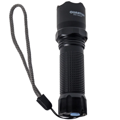 Ліхтар Quantum Techno 10W LED + ПОДАРУНОК QM-FL1043 (QM-FL1010-CB-PR1)