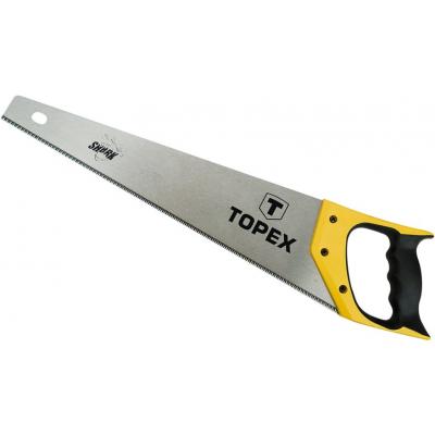 Ножівка Topex по дереву, 500 мм, «Акула», 11TPI (10A452)