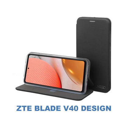 Чохол до мобільного телефона BeCover Exclusive ZTE Blade V40 Design Black (710287)