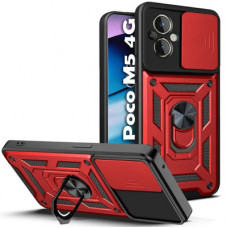 Чохол до мобільного телефона BeCover Military Poco M5 4G Red (710571)