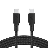 Дата кабель USB-C to USB-C 2.0m 100W black Belkin (CAB014BT2MBK)
