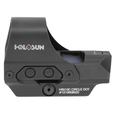 Коліматорний приціл Holosun HS510С точка 2 MOA + коло 65 МОА (Red) (HS510C)