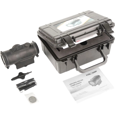 Коліматорний приціл Holosun HE530G-RD точка 2 MOA + коло 65 МОА (Red) (HE530G-RD)
