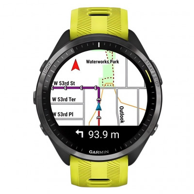 Смарт-годинник Garmin Forerunner 965, Amp Yellow, GPS (010-02809-12)