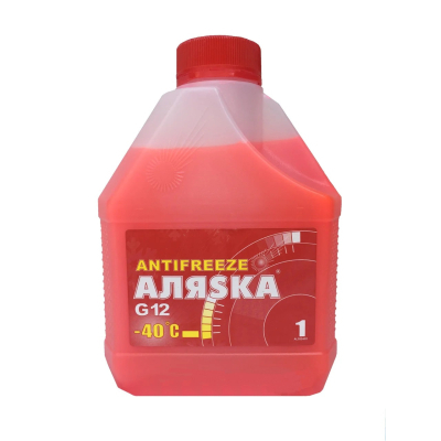 Антифриз Аляsка -40 G12 червоний 1л (5524)