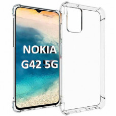 Чохол до мобільного телефона BeCover Anti-Shock Nokia G42 5G Clear (710487)