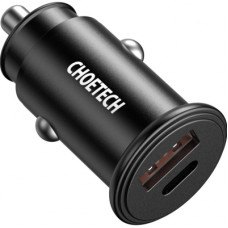 Зарядний пристрій Choetech 2xUSB 40W (2xUSB-C) PD3.0 20W (TC0008-V2-BK)