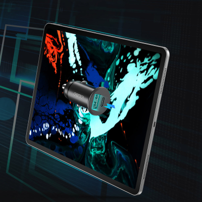 Зарядний пристрій Choetech 2xUSB 40W (2xUSB-C) PD3.0 20W (TC0008-V2-BK)