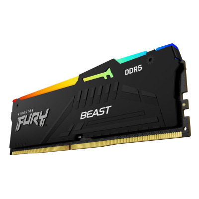 Модуль пам'яті для комп'ютера DDR5 32GB (2x16GB) 6800 MHz Beast RGB EXPO Kingston Fury (ex.HyperX) (KF568C34BBEAK2-32)