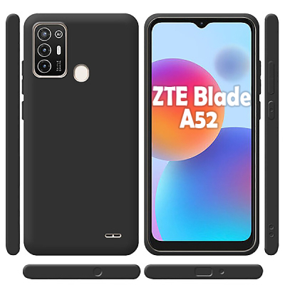 Чохол до мобільного телефона BeCover ZTE Blade A52 Black (708941)