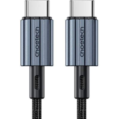 Дата кабель USB-C to USB-C 1.2m USB 2.0 60W Choetech (XCC-1014-BK)