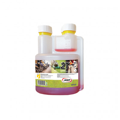 Моторна олива JASOL 2T Stroke OIL Semisynthetic TC RED 0,5л (2TR05DS)